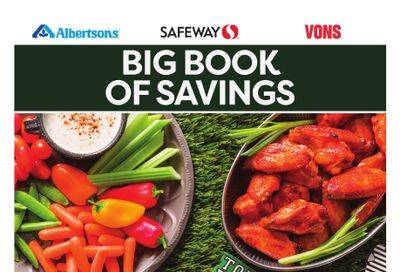 Albertsons (AZ, NM, NV, TX, UT) Big Book of Savings Weekly Ad August 26 - September 29, 2026