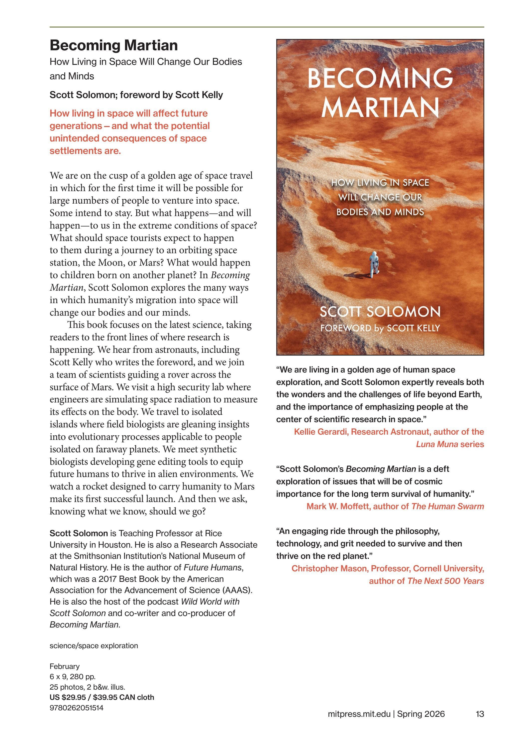 MIT Press Spring 2026 Catalog Weekly Ad January 1 - December 31, 2026