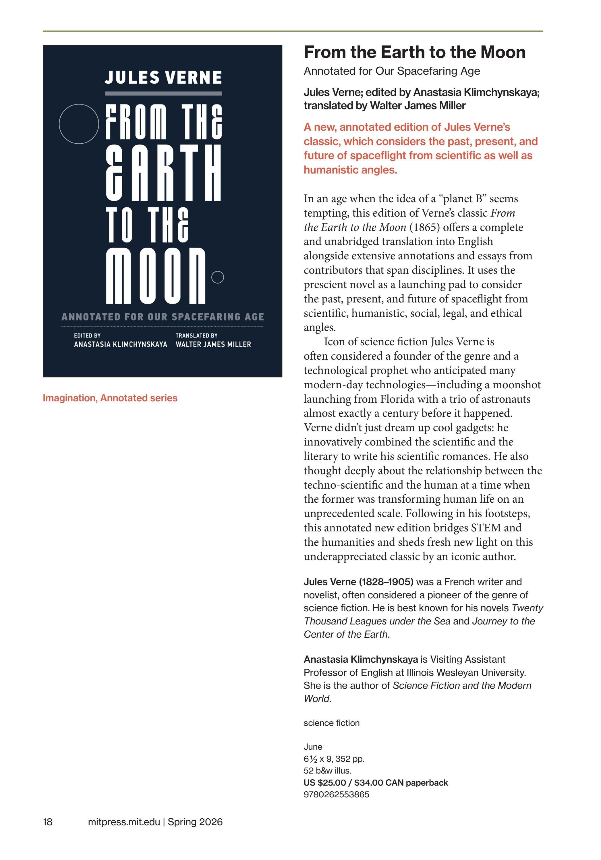 MIT Press Spring 2026 Catalog Weekly Ad January 1 - December 31, 2026