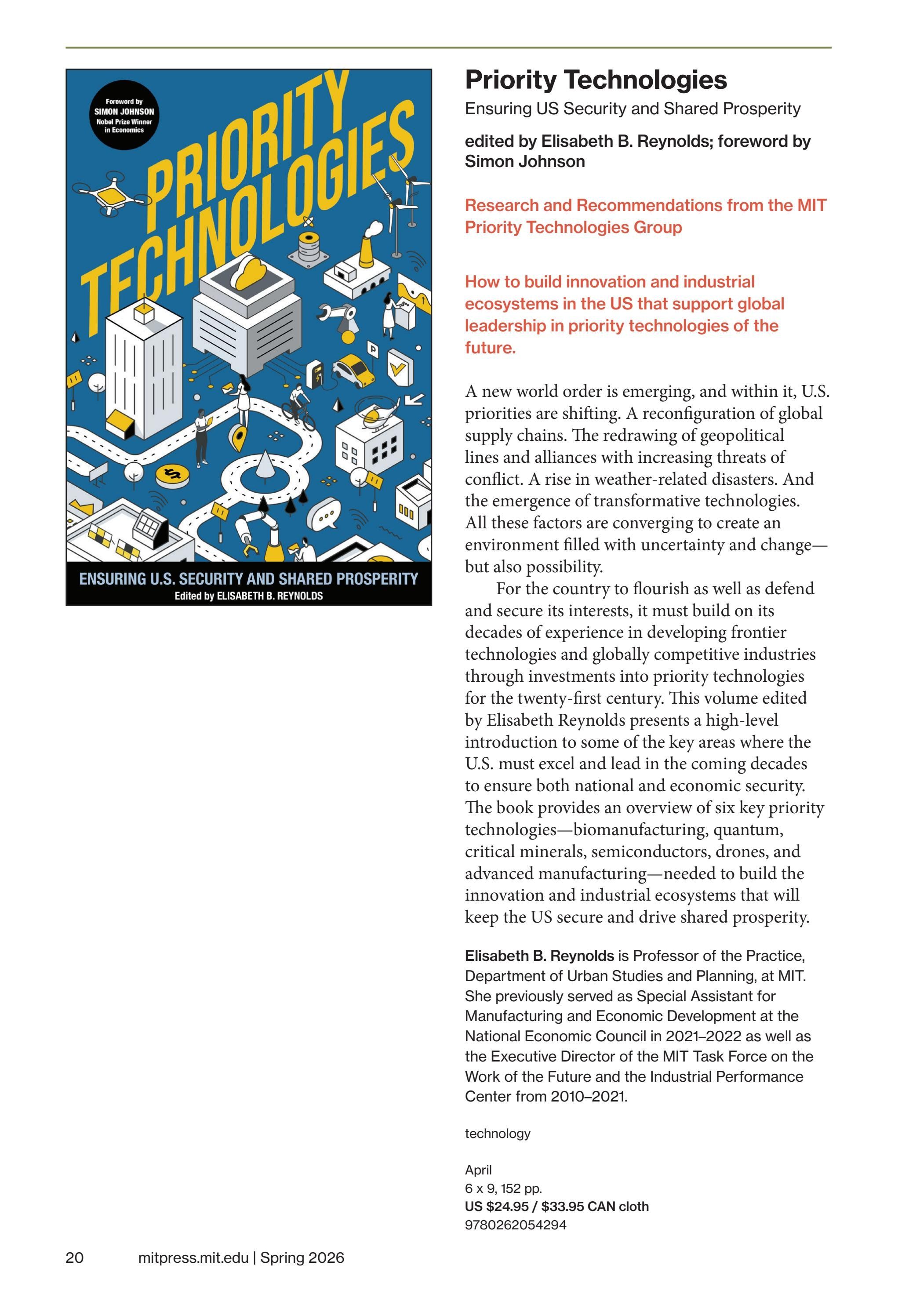 MIT Press Spring 2026 Catalog Weekly Ad January 1 - December 31, 2026