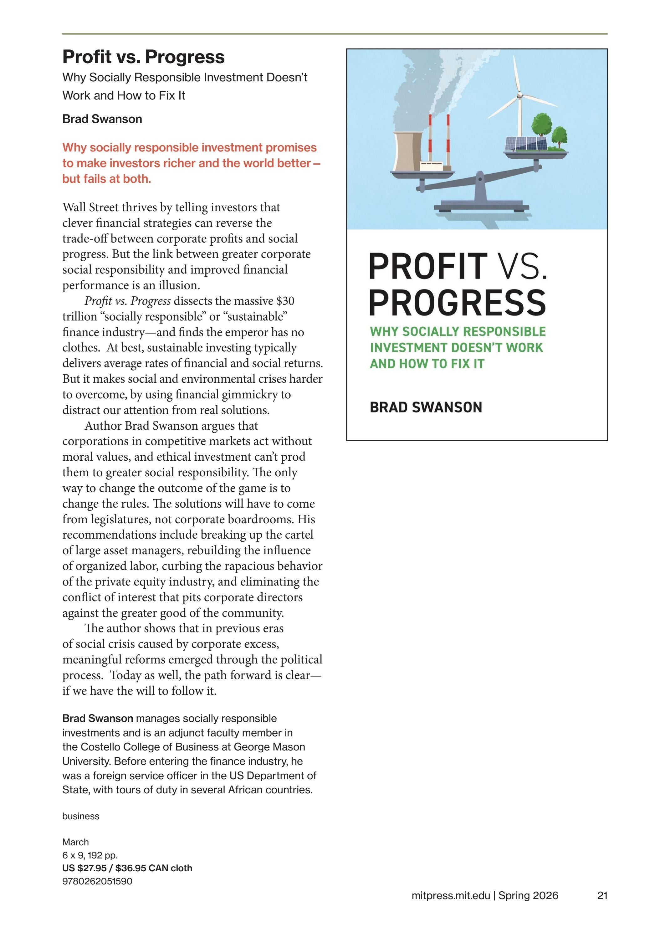 MIT Press Spring 2026 Catalog Weekly Ad January 1 - December 31, 2026