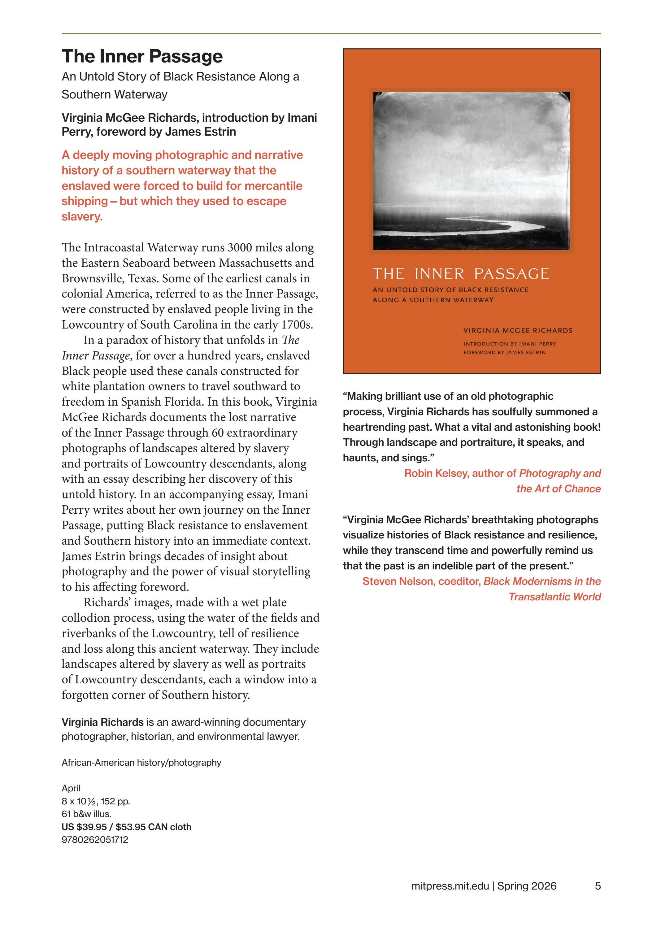MIT Press Spring 2026 Catalog Weekly Ad January 1 - December 31, 2026