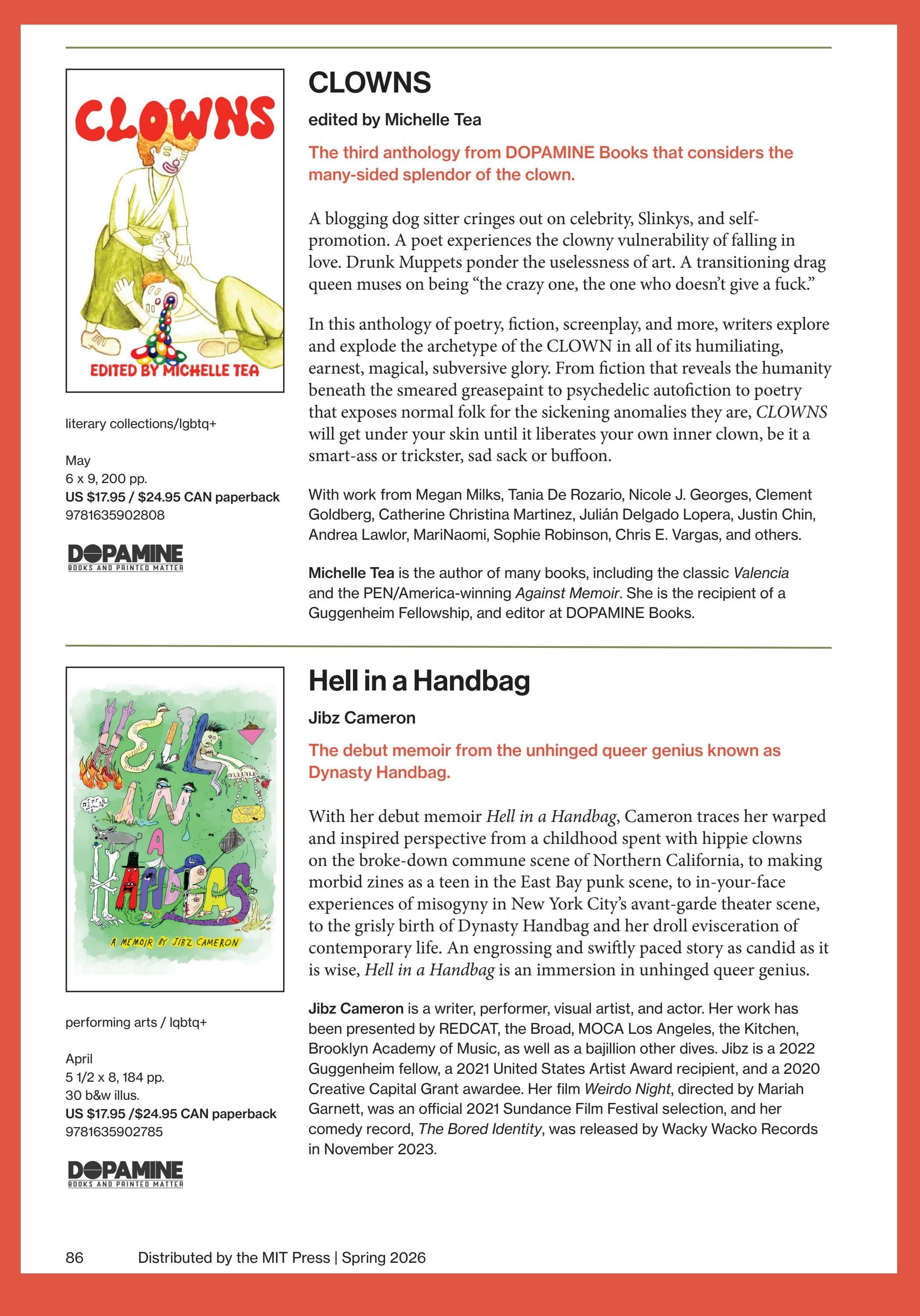 MIT Press Spring 2026 Catalog Weekly Ad January 1 - December 31, 2026
