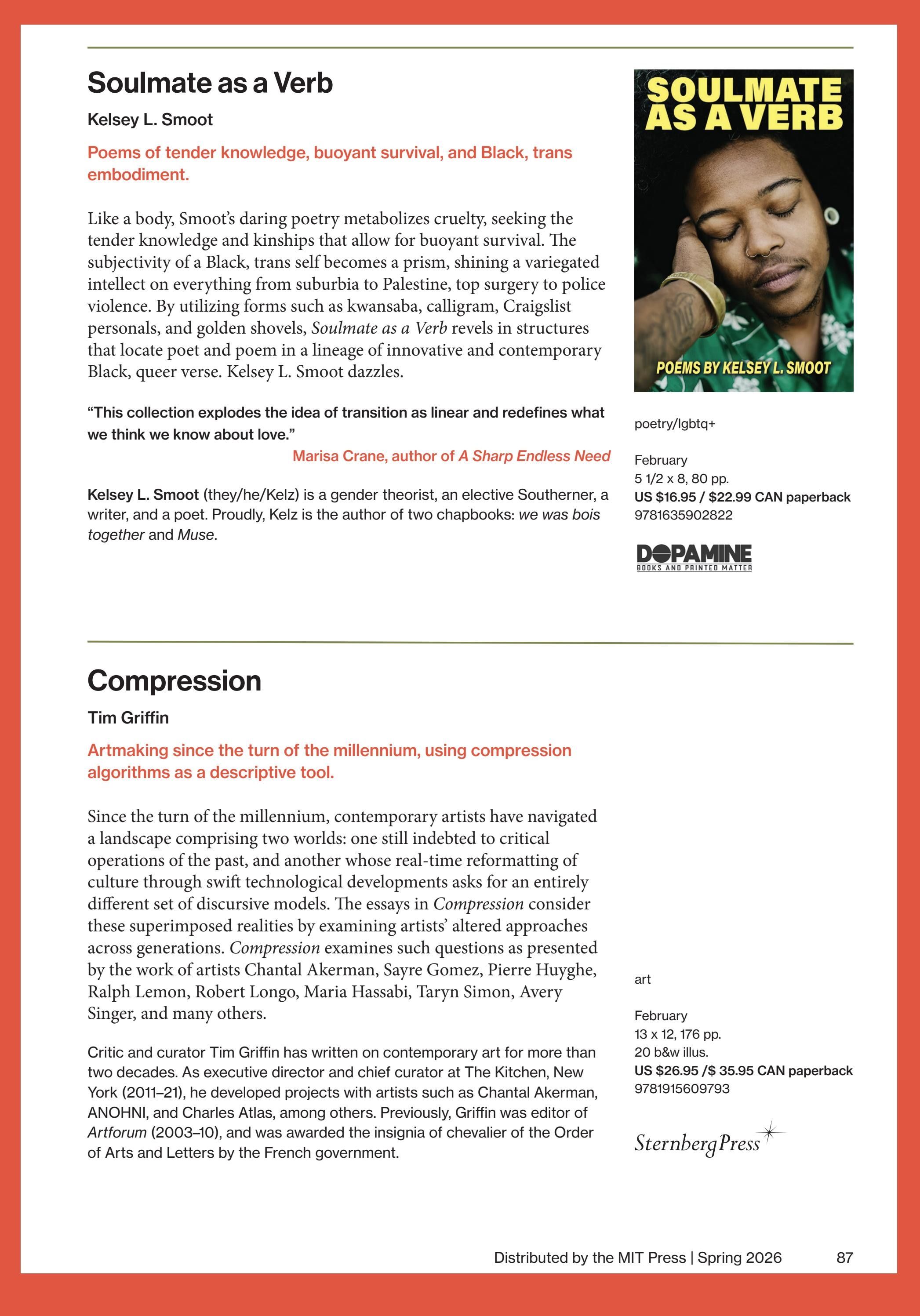 MIT Press Spring 2026 Catalog Weekly Ad January 1 - December 31, 2026