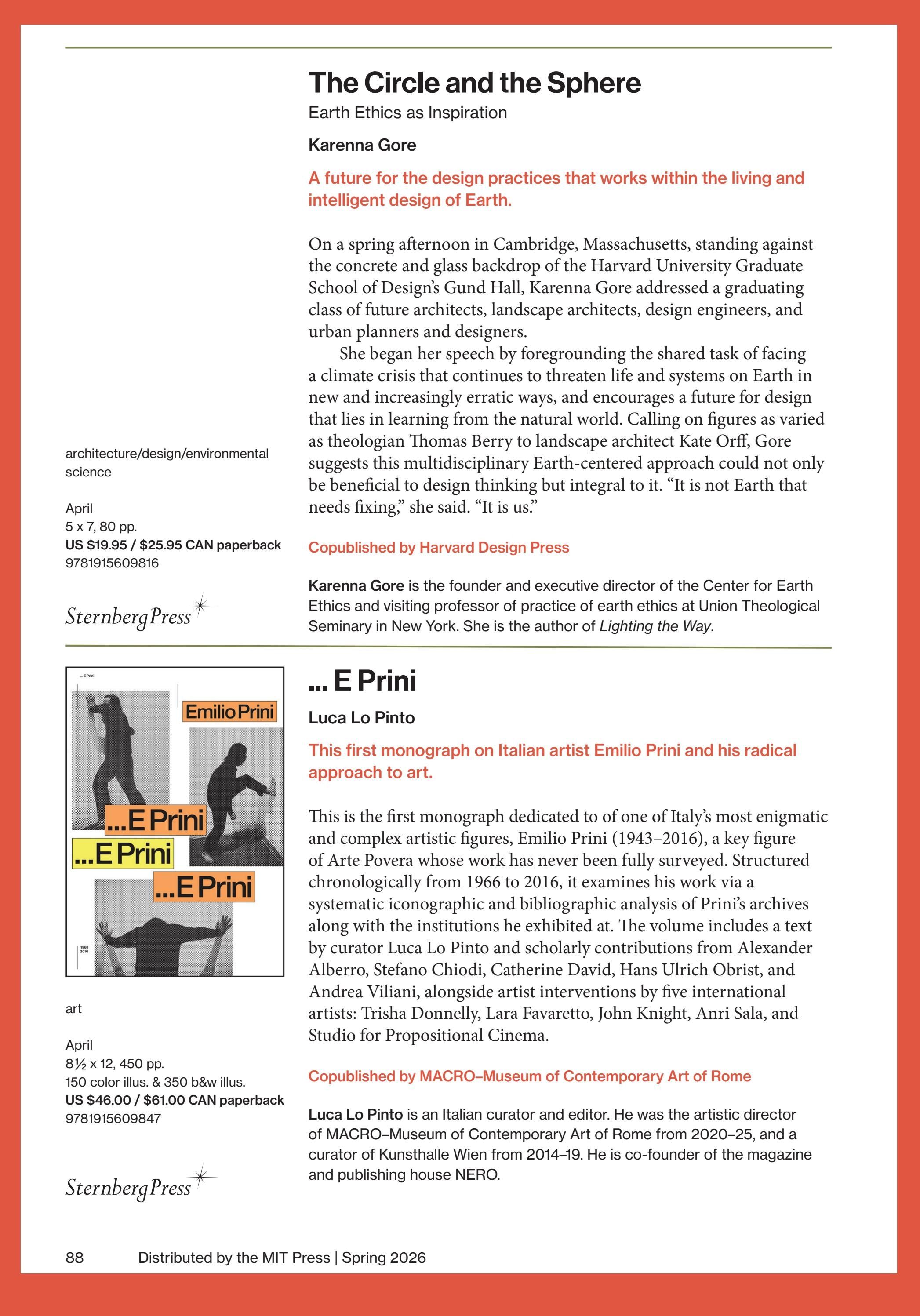 MIT Press Spring 2026 Catalog Weekly Ad January 1 - December 31, 2026