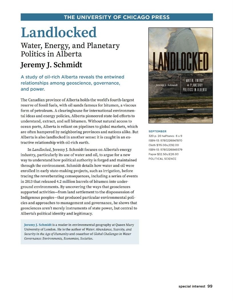 University of Chicago Press Fall 2026 Catalog Weekly Ad January 1 - December 31, 2026