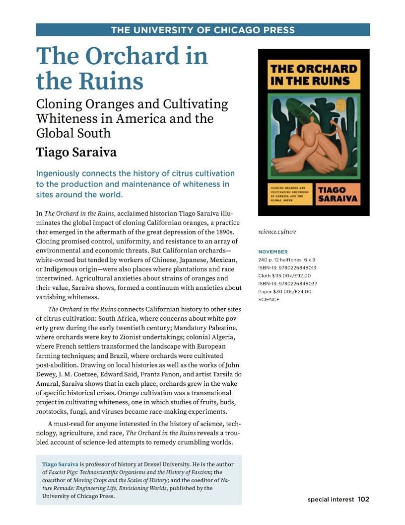 University of Chicago Press Fall 2026 Catalog Weekly Ad January 1 - December 31, 2026