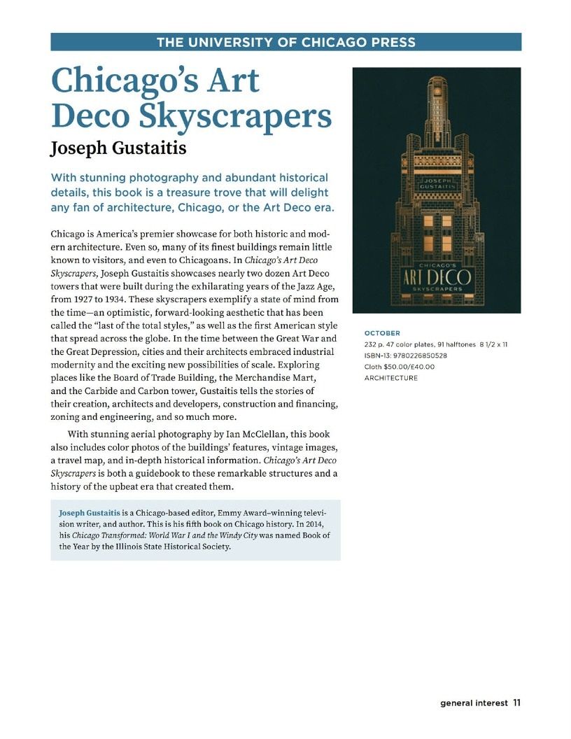 University of Chicago Press Fall 2026 Catalog Weekly Ad January 1 - December 31, 2026