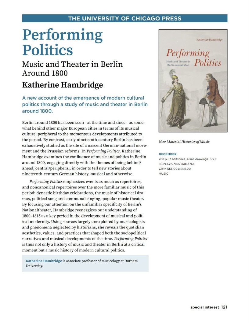 University of Chicago Press Fall 2026 Catalog Weekly Ad January 1 - December 31, 2026