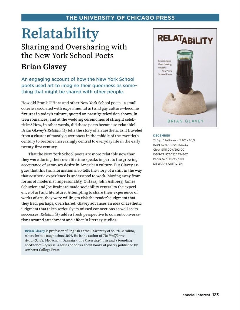 University of Chicago Press Fall 2026 Catalog Weekly Ad January 1 - December 31, 2026
