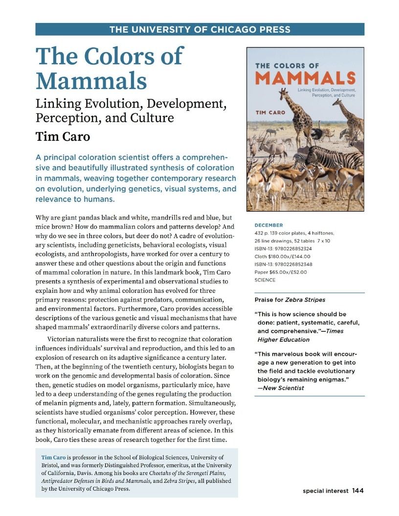 University of Chicago Press Fall 2026 Catalog Weekly Ad January 1 - December 31, 2026