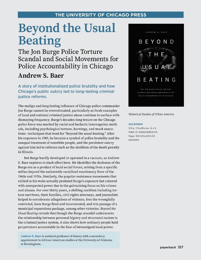 University of Chicago Press Fall 2026 Catalog Weekly Ad January 1 - December 31, 2026