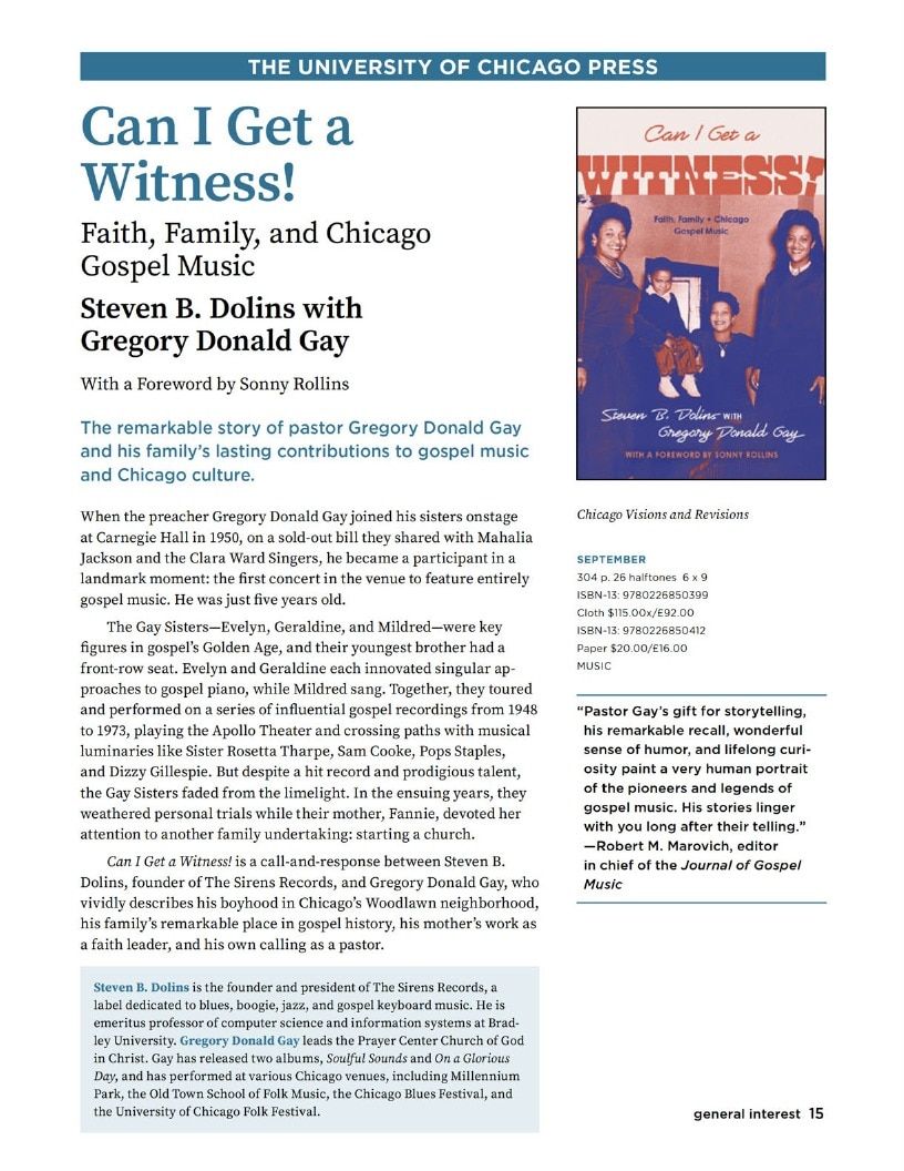 University of Chicago Press Fall 2026 Catalog Weekly Ad January 1 - December 31, 2026