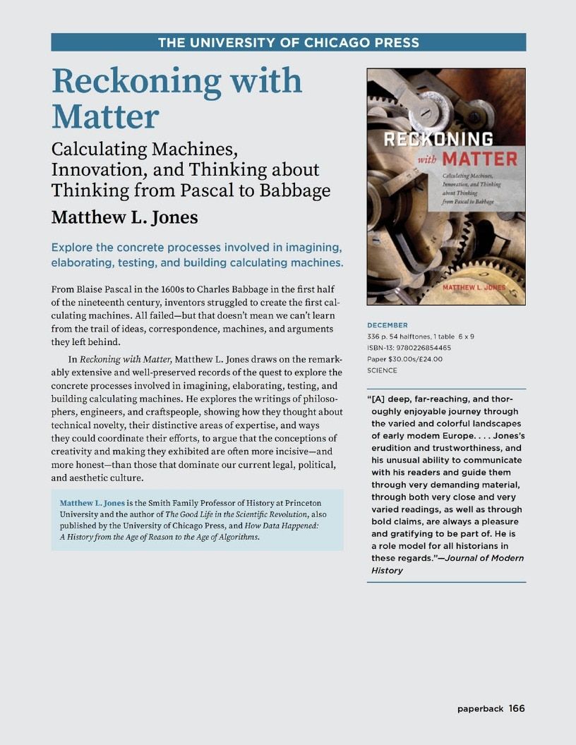 University of Chicago Press Fall 2026 Catalog Weekly Ad January 1 - December 31, 2026