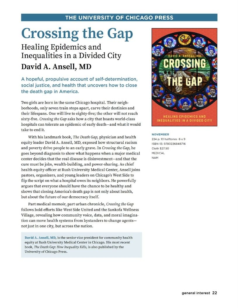 University of Chicago Press Fall 2026 Catalog Weekly Ad January 1 - December 31, 2026