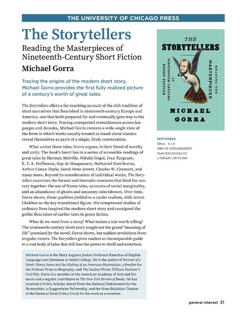 University of Chicago Press Fall 2026 Catalog Weekly Ad January 1 - December 31, 2026