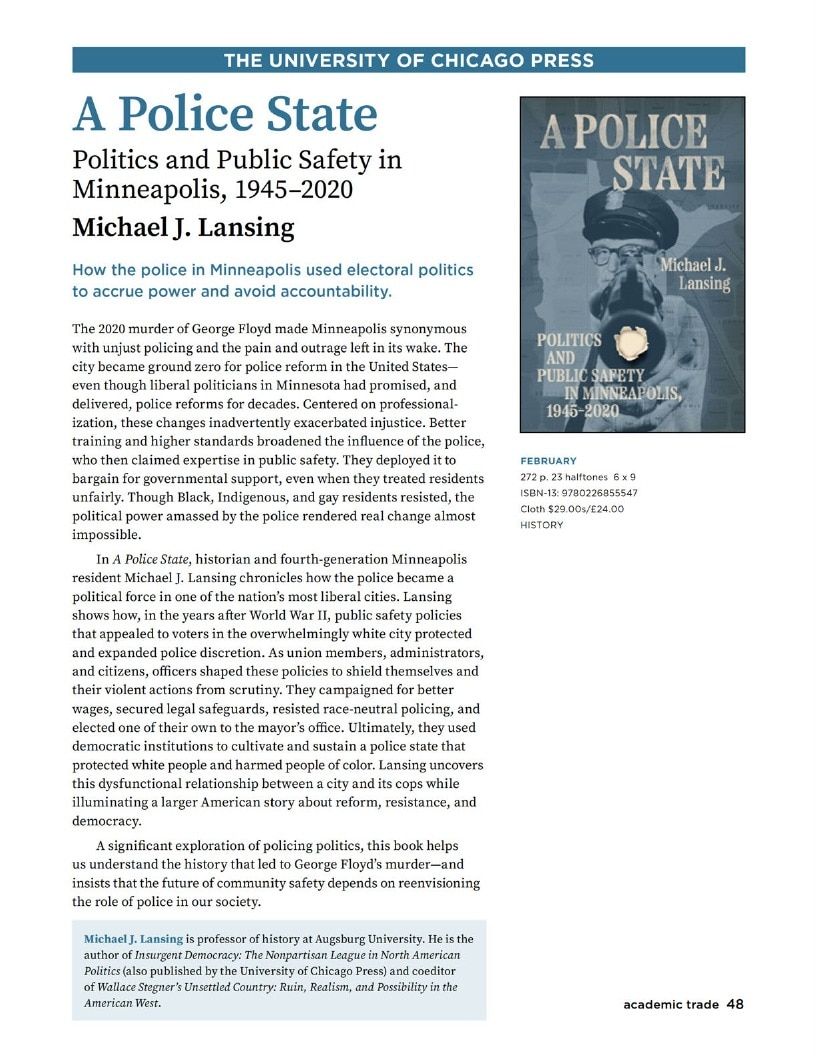University of Chicago Press Fall 2026 Catalog Weekly Ad January 1 - December 31, 2026