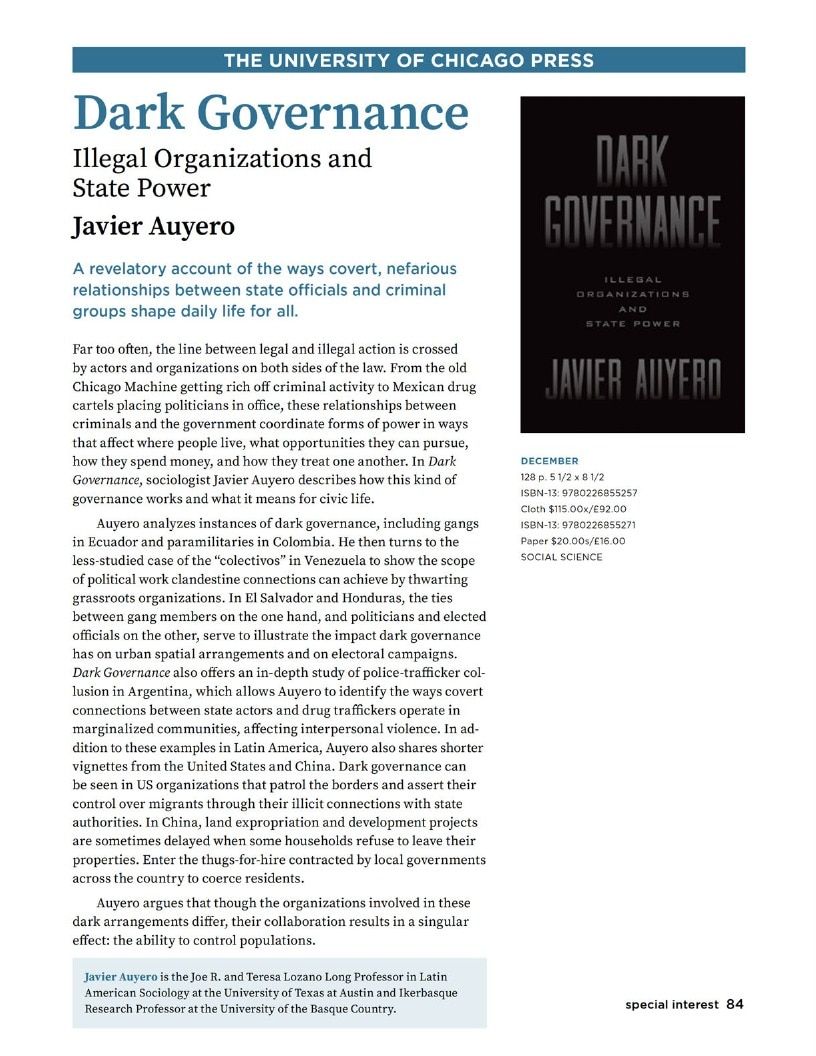 University of Chicago Press Fall 2026 Catalog Weekly Ad January 1 - December 31, 2026
