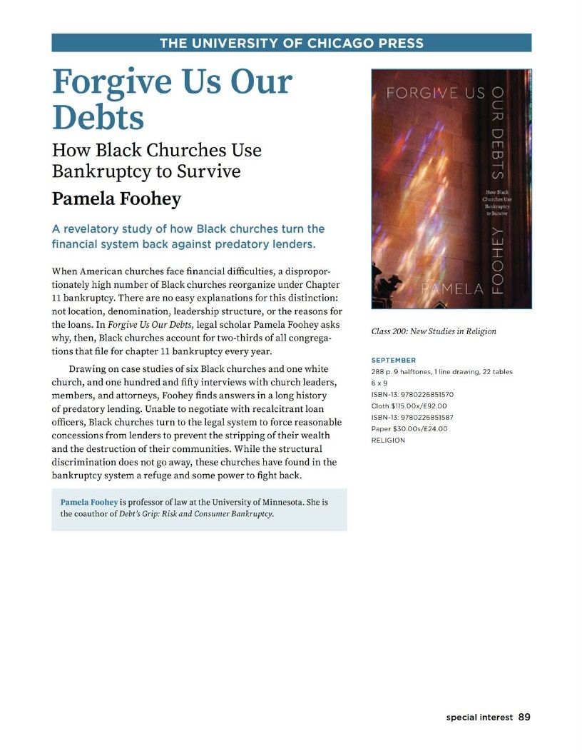 University of Chicago Press Fall 2026 Catalog Weekly Ad January 1 - December 31, 2026
