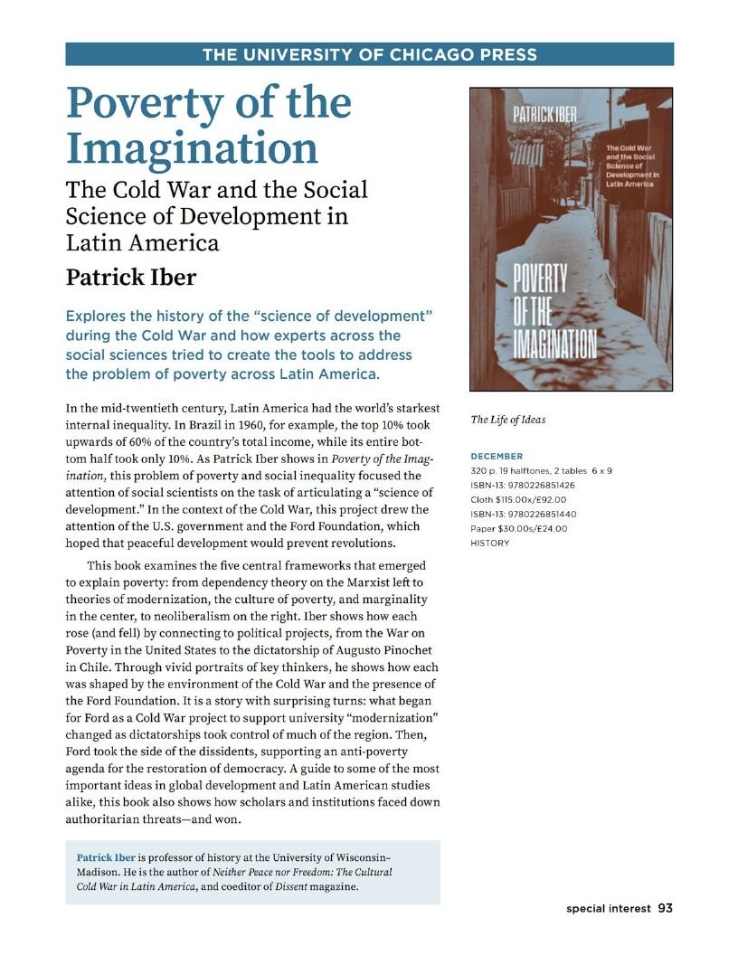 University of Chicago Press Fall 2026 Catalog Weekly Ad January 1 - December 31, 2026