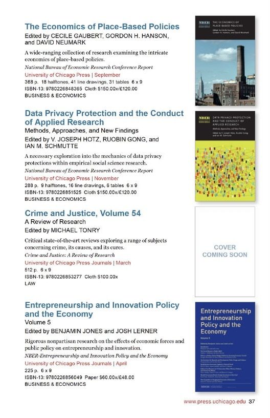 University of Chicago Press Fall 2026 International Catalog Weekly Ad January 1 - December 31, 2026