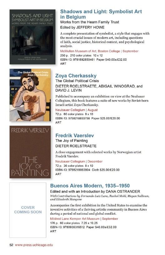 University of Chicago Press Fall 2026 International Catalog Weekly Ad January 1 - December 31, 2026