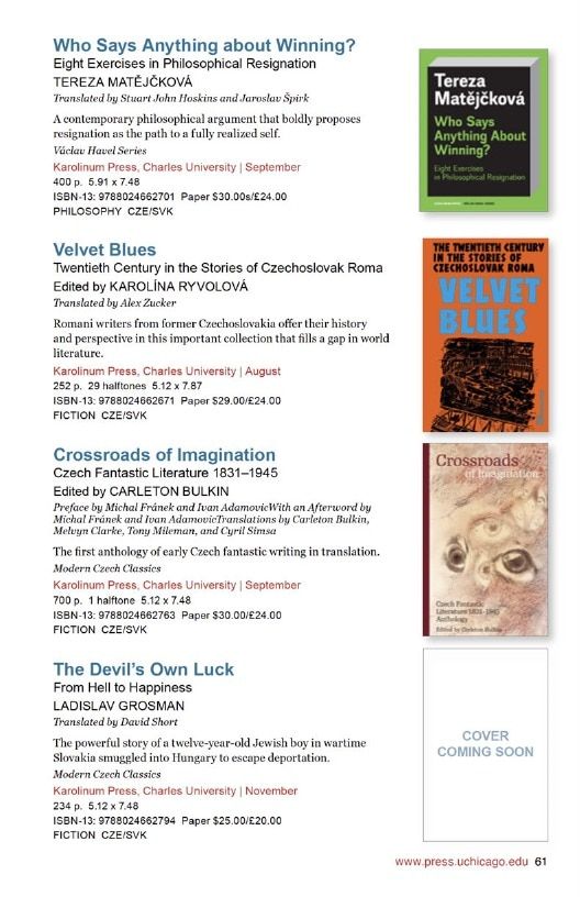 University of Chicago Press Fall 2026 International Catalog Weekly Ad January 1 - December 31, 2026