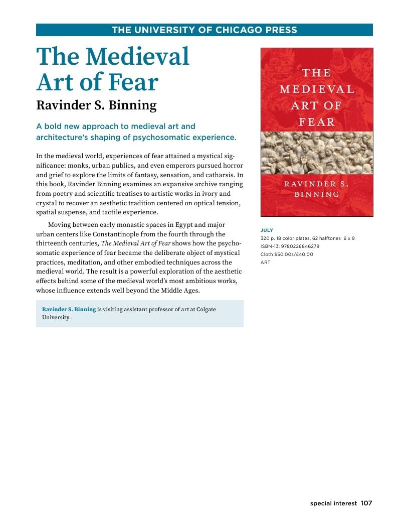University of Chicago Press Spring 2026 Catalog Weekly Ad January 1 - December 31, 2026
