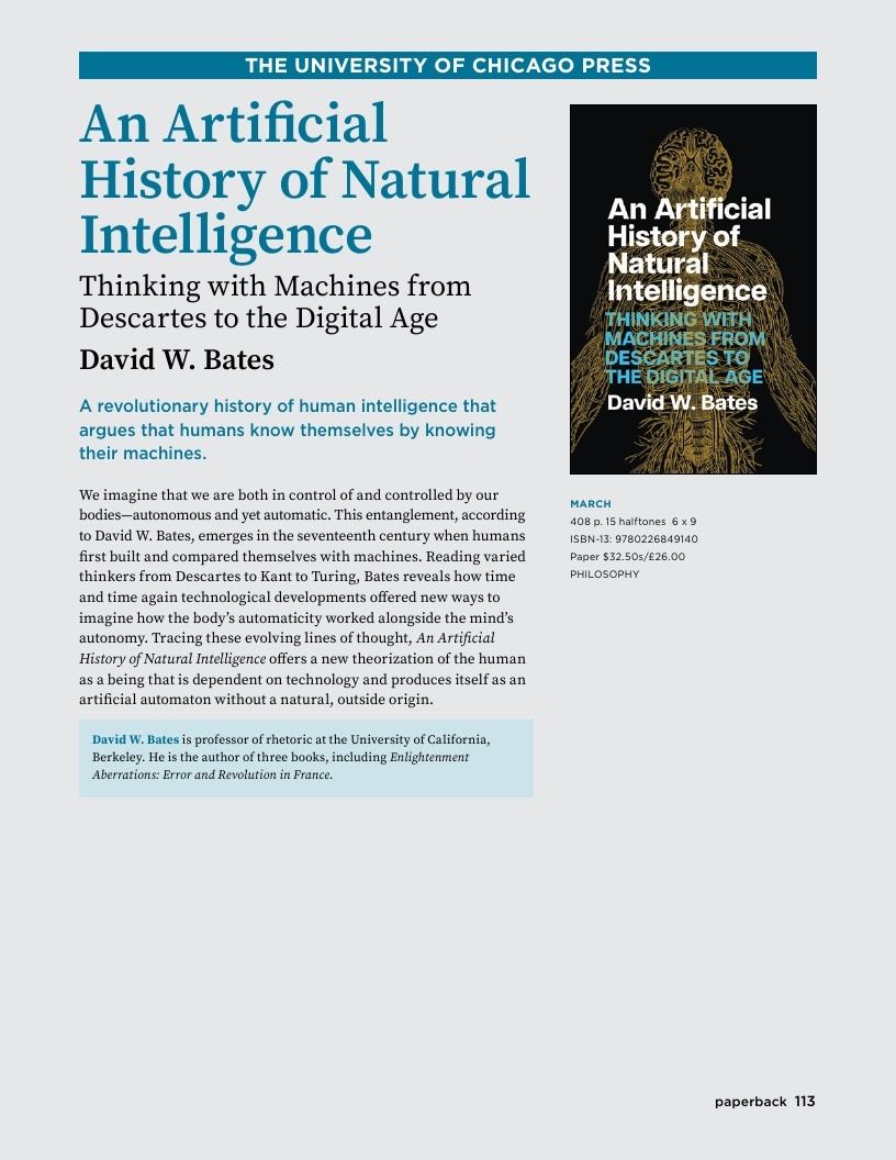 University of Chicago Press Spring 2026 Catalog Weekly Ad January 1 - December 31, 2026