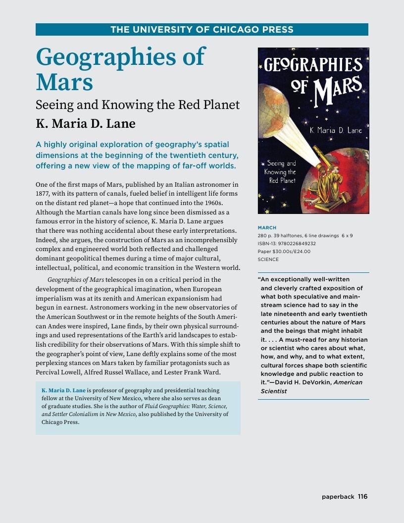 University of Chicago Press Spring 2026 Catalog Weekly Ad January 1 - December 31, 2026