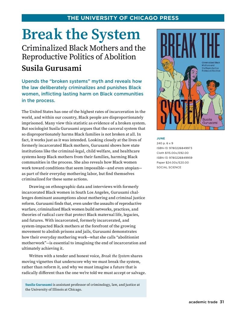 University of Chicago Press Spring 2026 Catalog Weekly Ad January 1 - December 31, 2026