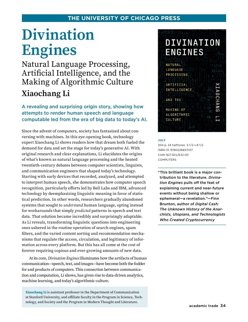 University of Chicago Press Spring 2026 Catalog Weekly Ad January 1 - December 31, 2026
