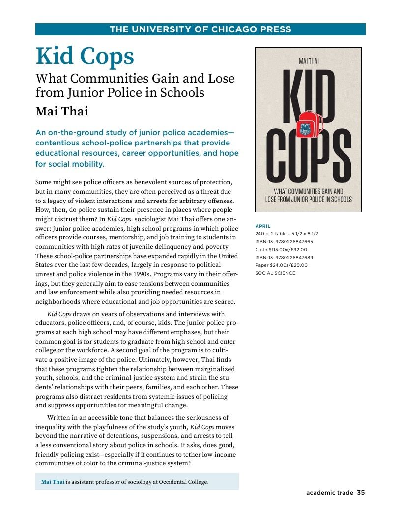 University of Chicago Press Spring 2026 Catalog Weekly Ad January 1 - December 31, 2026