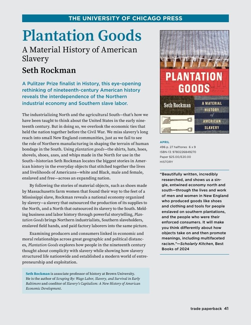 University of Chicago Press Spring 2026 Catalog Weekly Ad January 1 - December 31, 2026