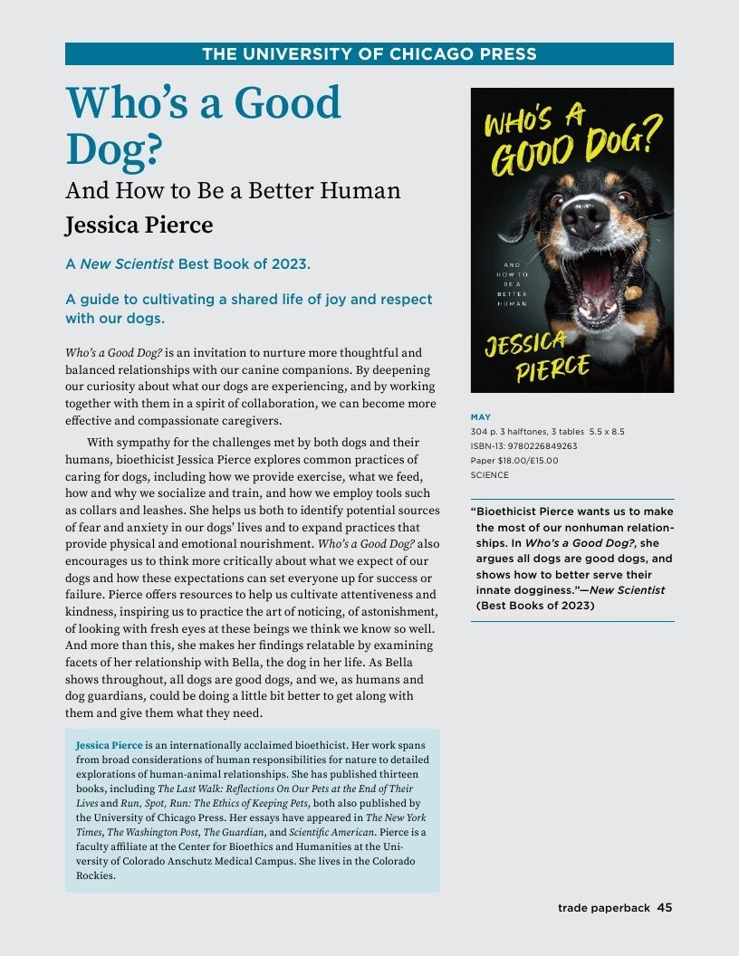 University of Chicago Press Spring 2026 Catalog Weekly Ad January 1 - December 31, 2026