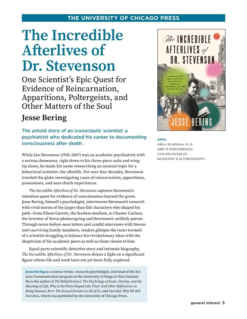 University of Chicago Press Spring 2026 Catalog Weekly Ad January 1 - December 31, 2026