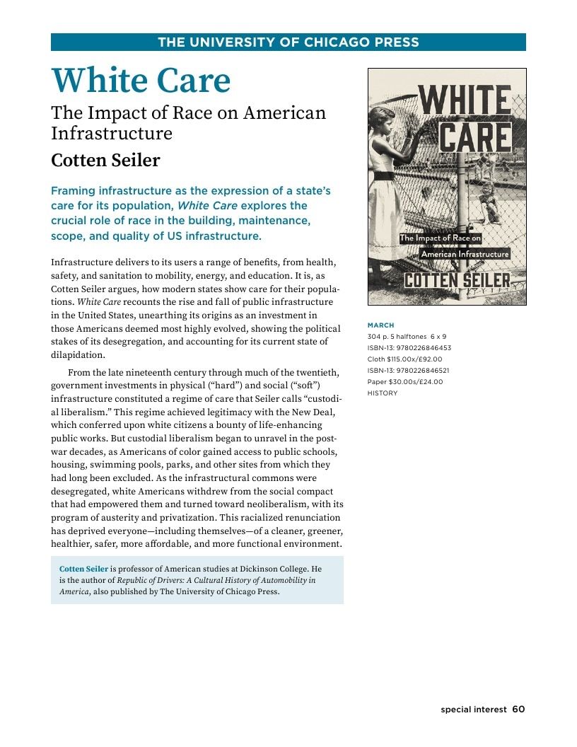University of Chicago Press Spring 2026 Catalog Weekly Ad January 1 - December 31, 2026