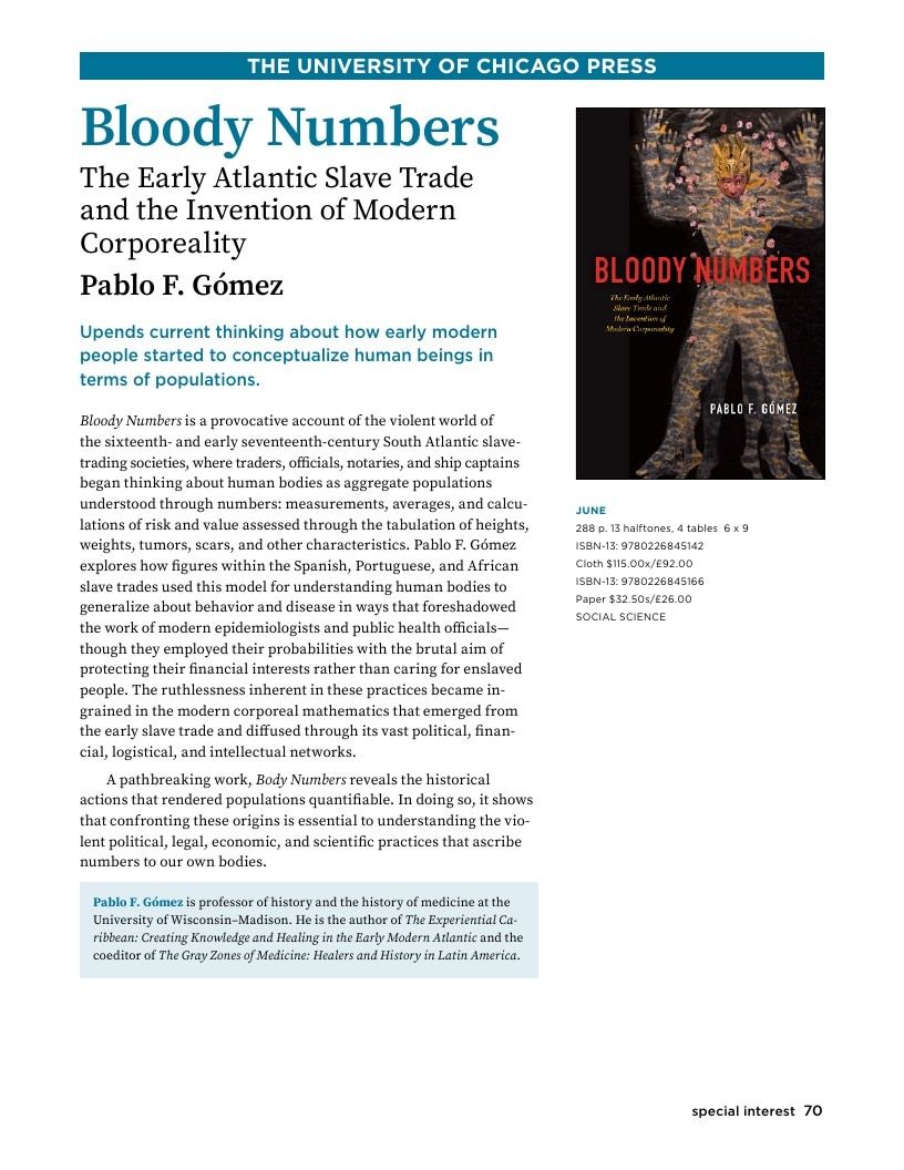 University of Chicago Press Spring 2026 Catalog Weekly Ad January 1 - December 31, 2026