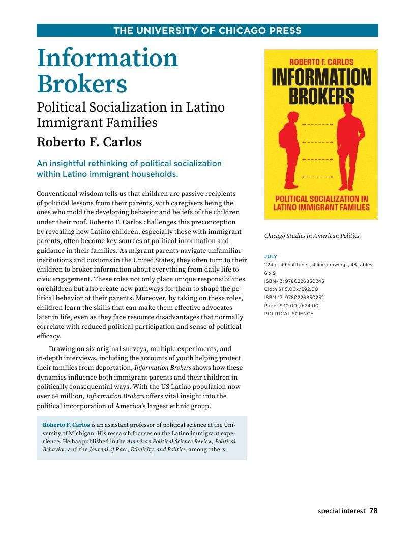 University of Chicago Press Spring 2026 Catalog Weekly Ad January 1 - December 31, 2026