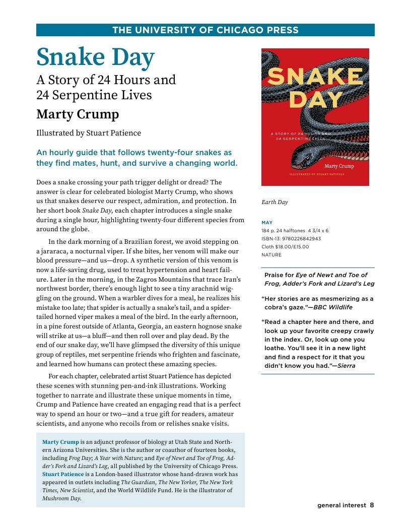 University of Chicago Press Spring 2026 Catalog Weekly Ad January 1 - December 31, 2026