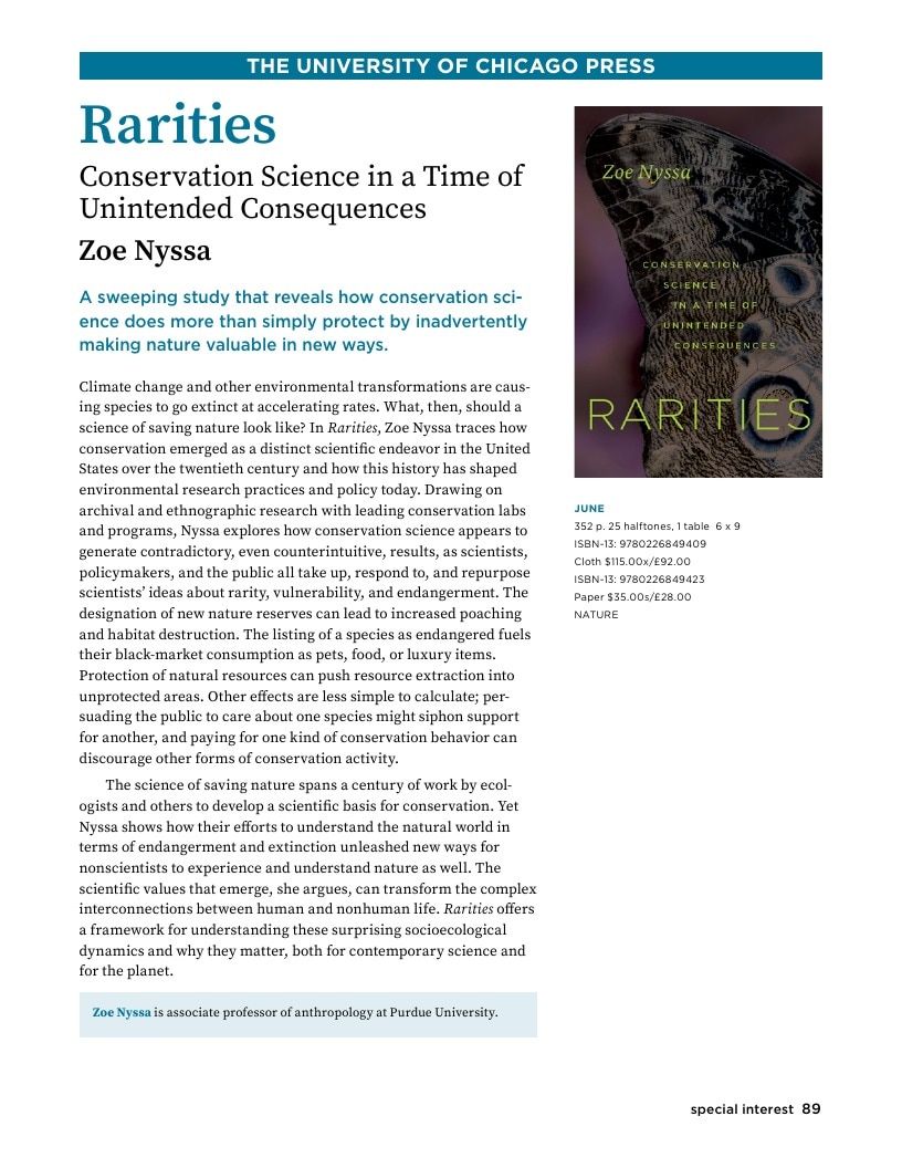 University of Chicago Press Spring 2026 Catalog Weekly Ad January 1 - December 31, 2026