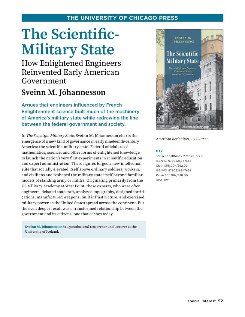 University of Chicago Press Spring 2026 Catalog Weekly Ad January 1 - December 31, 2026