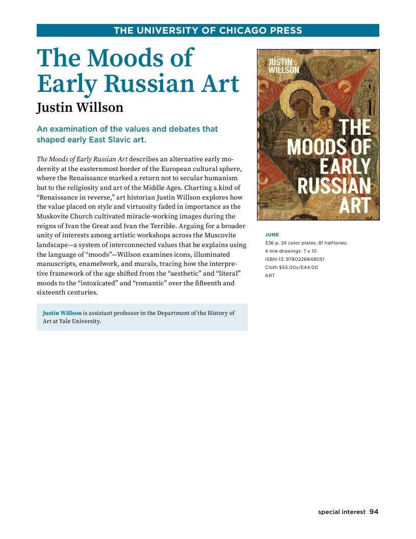 University of Chicago Press Spring 2026 Catalog Weekly Ad January 1 - December 31, 2026