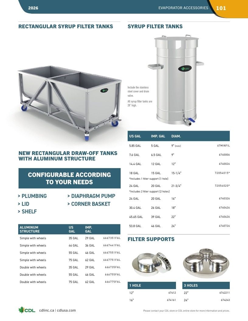 CDL USA Maple Equipment Catalog Weekly Ad January 1 - December 31, 2026