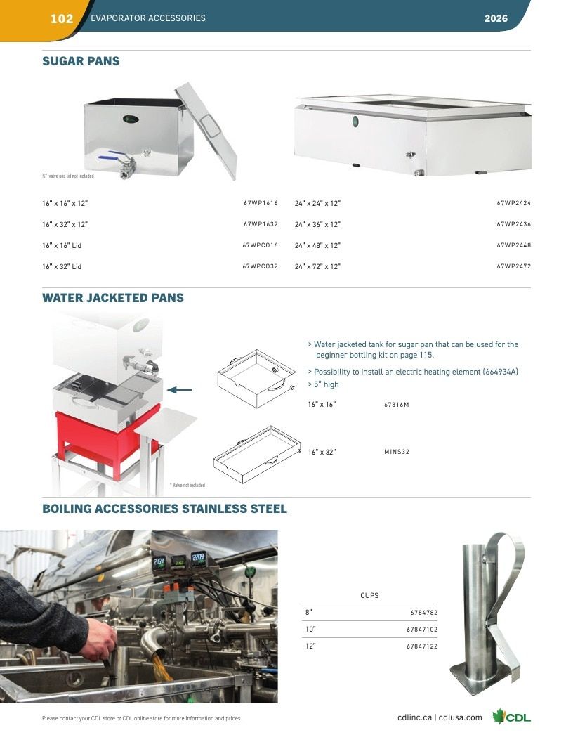 CDL USA Maple Equipment Catalog Weekly Ad January 1 - December 31, 2026