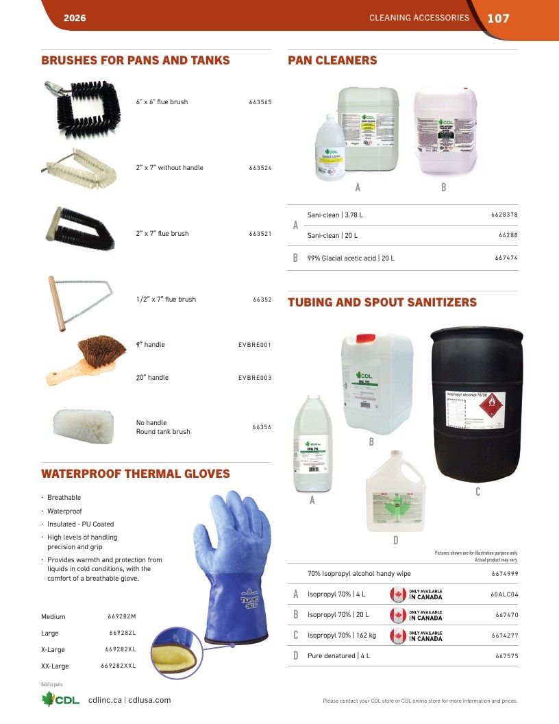 CDL USA Maple Equipment Catalog Weekly Ad January 1 - December 31, 2026