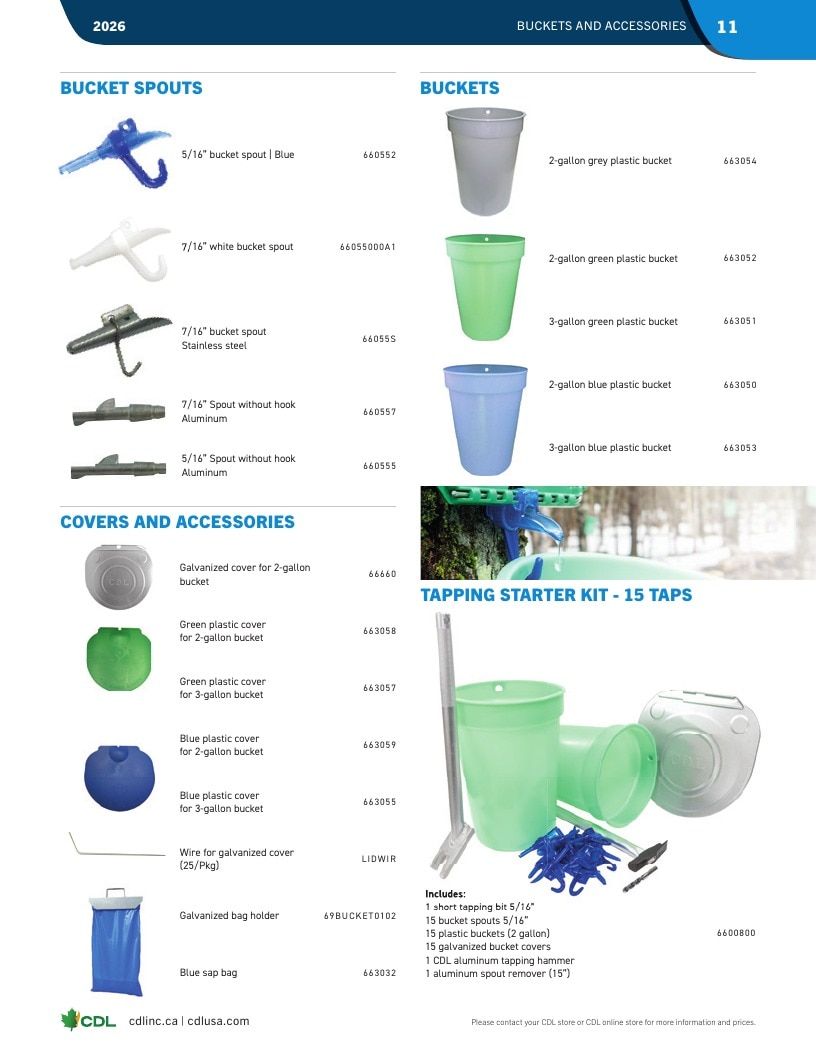 CDL USA Maple Equipment Catalog Weekly Ad January 1 - December 31, 2026
