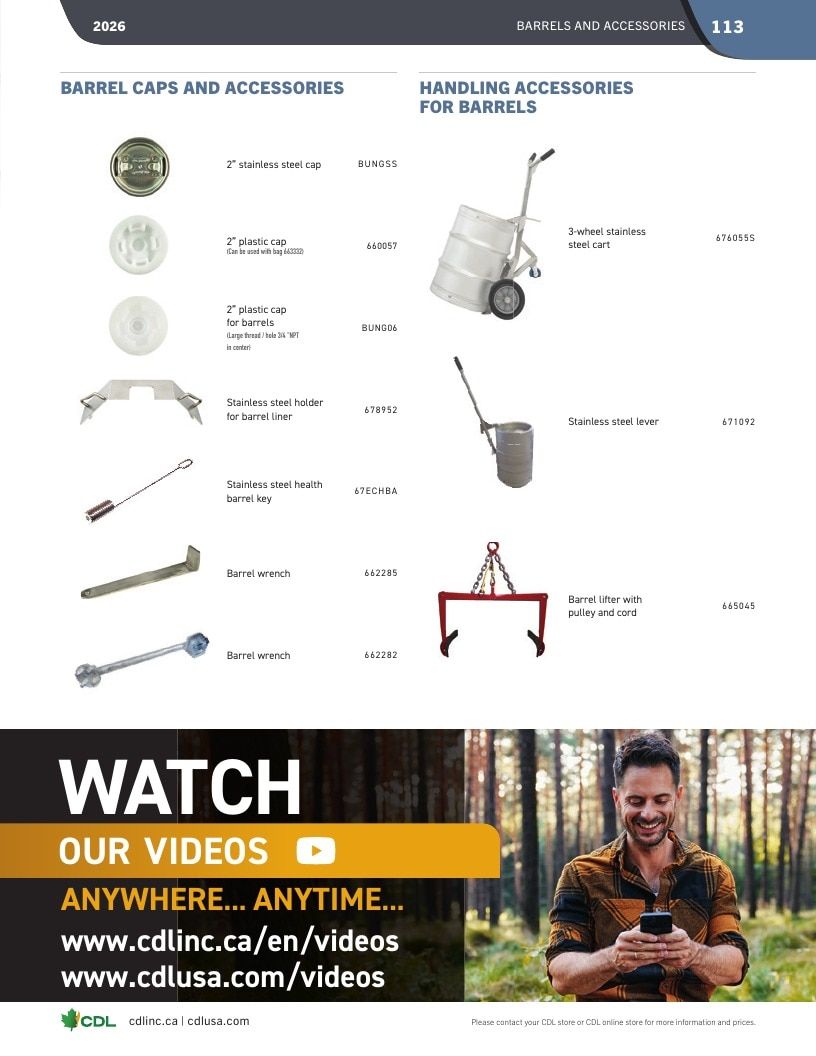 CDL USA Maple Equipment Catalog Weekly Ad January 1 - December 31, 2026