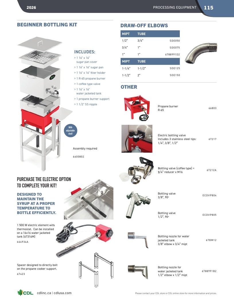 CDL USA Maple Equipment Catalog Weekly Ad January 1 - December 31, 2026