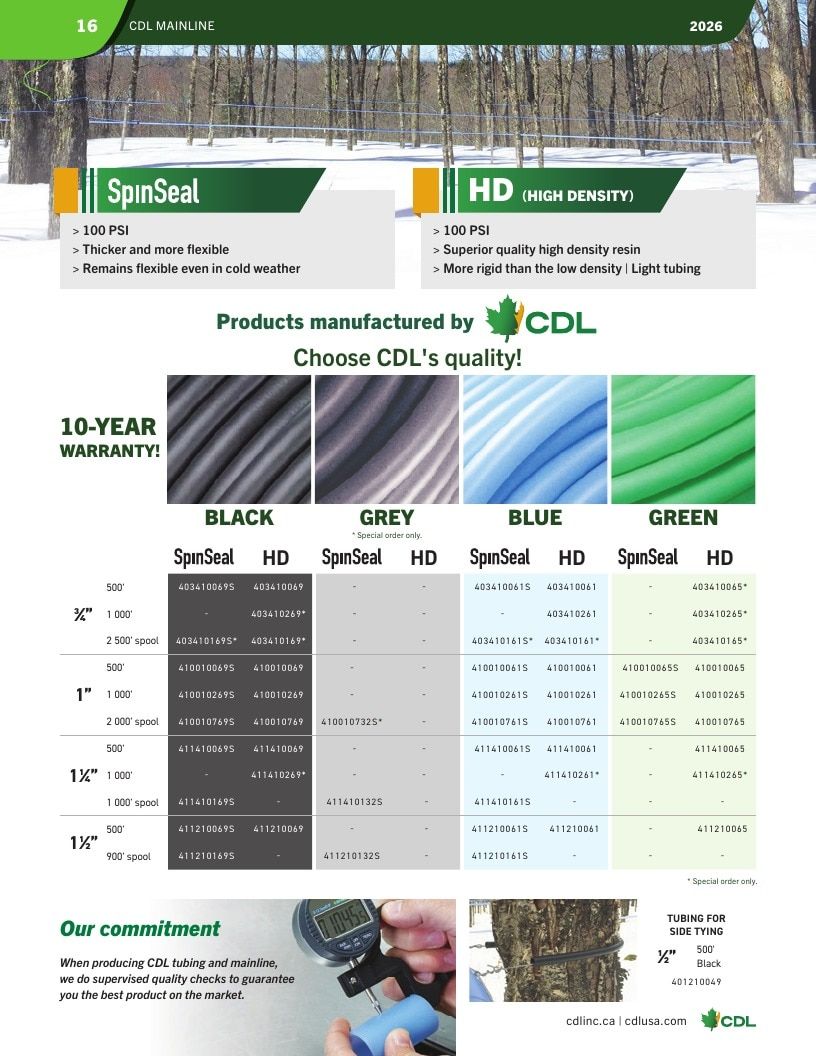 CDL USA Maple Equipment Catalog Weekly Ad January 1 - December 31, 2026